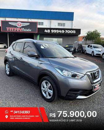 NISSAN KICKS 1.6 16V FLEXSTART S 4P MANUAL